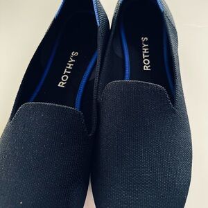 Rothy’s loafer.  Like NEW! Black. Size 9 1/2.  Worn twice.